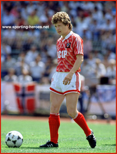 Alexandr ZAVAROV - Russia - 1988 European Football Championships.