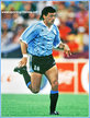 Carlos AGUILERA - Uruguay - 1990 World Cup games for Uruguay.