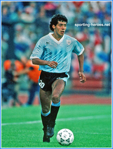 Ruben PEREIRA - Uruguay - 1990 World Cup games for Uruguay.