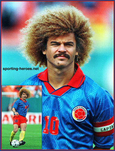 Carlos VALDERRAMA - Colombia - International Games for Colombia.