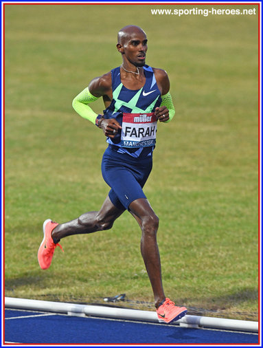 Mo Farah - Great Britain & N.I. - Finale of Mo Farah's track career.