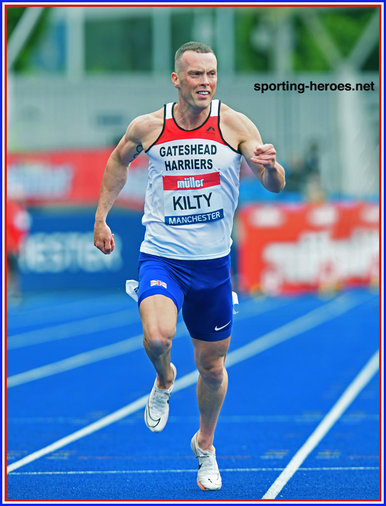 Richard KILTY - Great Britain & N.I. - 2021 Olympic Games relay 'silver' - except.