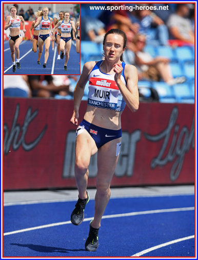 Laura MUIR - Great Britain & N.I. - Olympic Games 1500m silver medal.