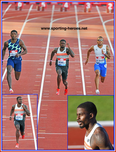 Trayvon BROMELL - U.S.A. - Winner British Grand Prix-Diamond League