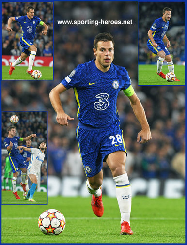 Cesar AZPILICUETA - Chelsea FC - 2021-2022 Champions League.