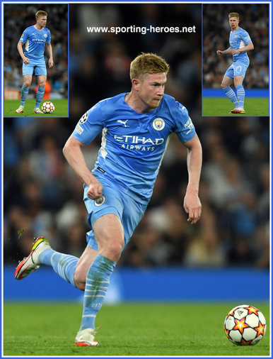 Kevin De BRUYNE - Manchester City - 2021-2022 Champions League.