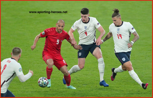 Martin BRAITHWAITE - Denmark - 2020 European Football Championship.