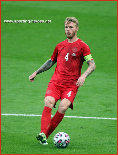 Simon KJAER - Denmark - 2020 European Football Championship.