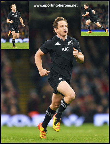 Brad WEBER - New Zealand - International Rugby Union Caps.