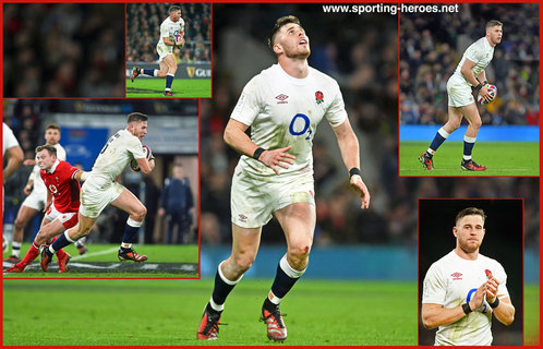 Freddie STEWARD - England - International Rugby Union Caps.