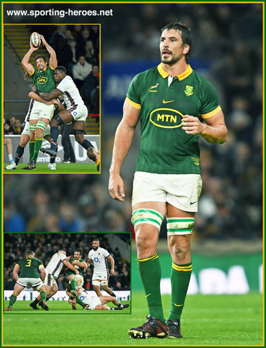 Eben ETZEBETH - South Africa - International Rugby Caps. 2020 -