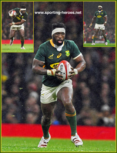 Siya KOLISI - South Africa - International Rugby Caps. 2020 -