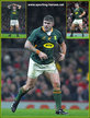 Malcolm MARX - South Africa - International Rugby Caps. 2021-