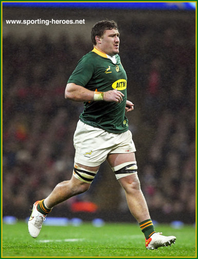 Jasper WIESE - South Africa - International Rugby Caps.