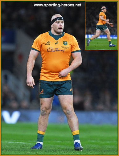 Ollie HOSKINS - Australia - International Rugby Cap.