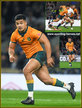 Hunter PAISAMI - Australia - International Rugby Caps.