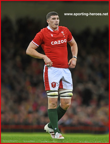 Seb DAVIES - Wales - International Rugby Caps.