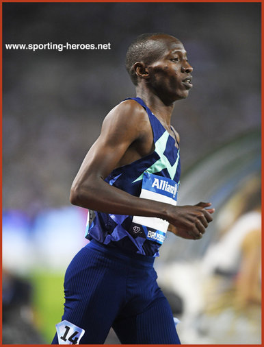 Abel KIPSANG - Kenya - 4th in 1500m at 2020 Olympic Games.