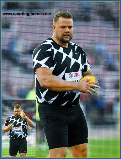 Daniel STAHL - Sweden - 2020 Olympic discus champion.