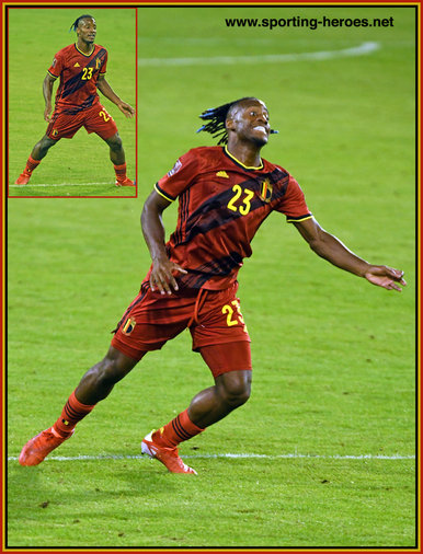 Michy BATSHUAYI - Belgium - 2022 FIFA World Cup Qualifying games.