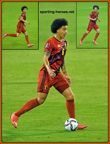 Axel Witsel - Belgium - 2022 FIFA World Cup Qualifying games.