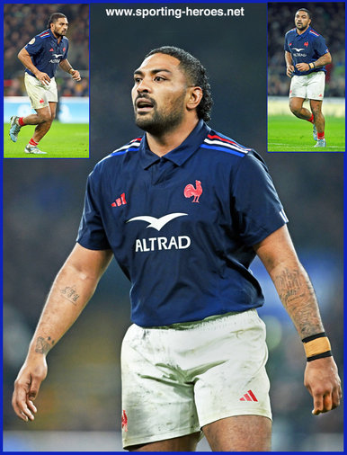 Peato MAUVAKA - France - International rugby union caps.