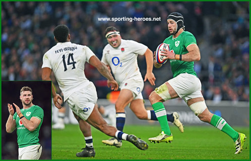 Caelan DORIS - Ireland (Rugby) - International Rugby Union Caps.