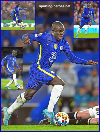 N'Golo KANTE - Chelsea FC - 2021-2022 Champions League