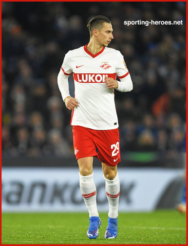 Ilya KUTEPOV - Spartak Moscow - 2021-2022 Europa League.