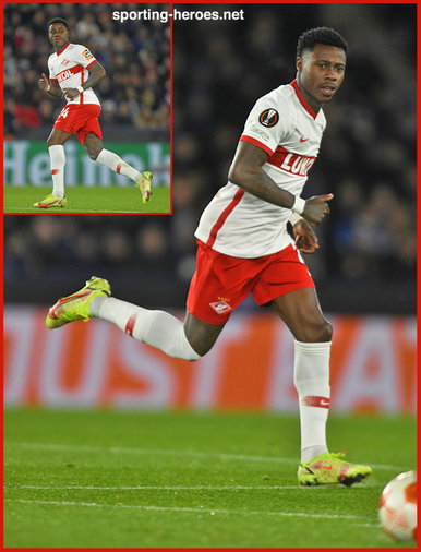 Quincy PROMES - Spartak Moscow - 2021-2022 Europa League.