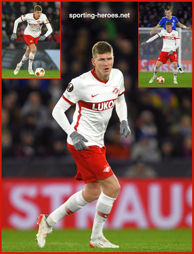 Alexander SOBOLEV - Spartak Moscow - 2021-2022 Europa League