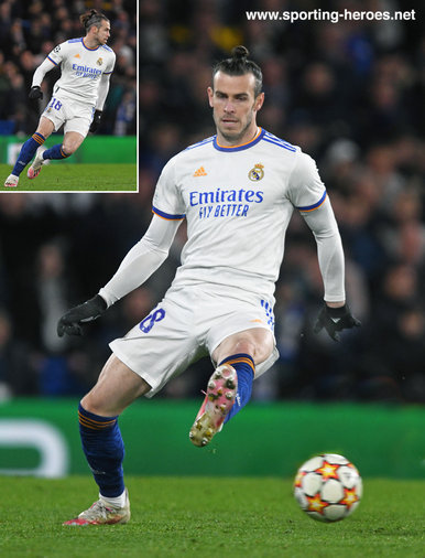 Gareth Bale - Real Madrid - 2022 Champions League K.O. games.