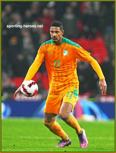 Sebastian  HALLER - Ivory Coast - A.C.O.N and European games 2022.