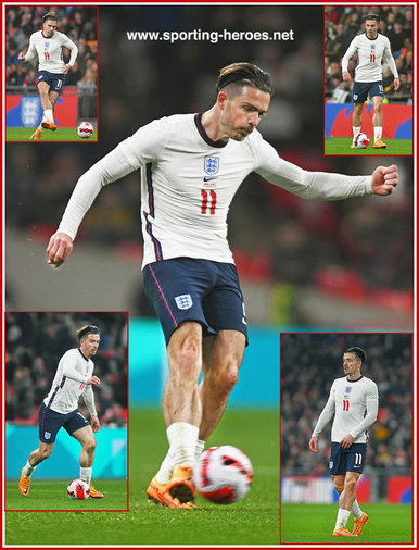 Jack GREALISH - England - International matches in 2022.