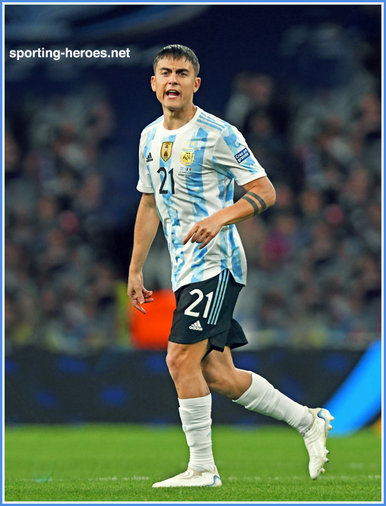 Paulo DYBALA - Argentina - Winner of 2022 Finalissima.