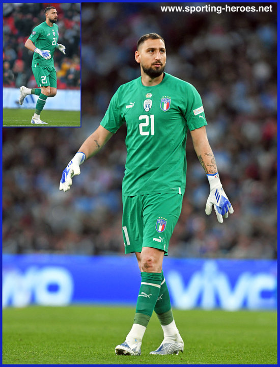 Italy No21 Donnarumma Black Goalkeeper Soccer Country Jersey