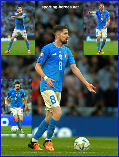 JORGINHO (Italy) - Italian footballer - 2022 Finalissima in London.