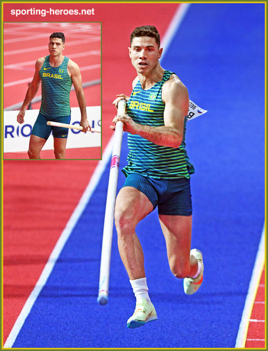 Thiago  BRAZ da SILVA - Brazil - Silver medal 2022 World Indoor Championships