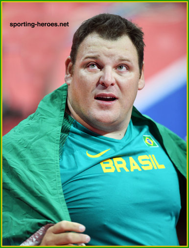 Darlan ROMANI - Brazil - 2022 World Indoor shot put Champion.