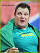 Darlan ROMANI - Brazil - 2022 World Indoor shot put Champion.