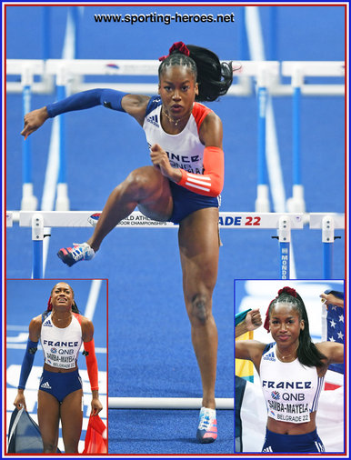 Cyrena SAMBA-MAYELA - France - World Indoor 60m hurdles Gold medal