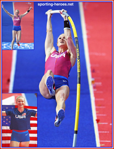 Katie MOON - U.S.A. - 2022 World pole vault Champion.