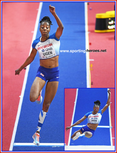 Lorraine  UGEN - Great Britain & N.I. - Long jump bronze at 2022 World Championships.