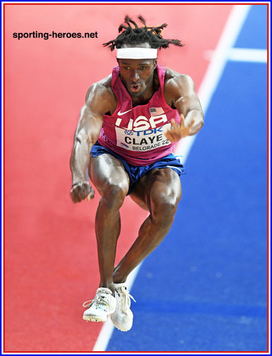 Will CLAYE - U.S.A. - 4th at 2022 World Indoor Champs