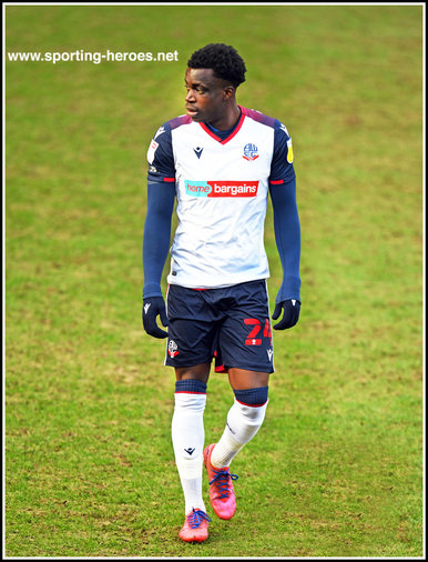 Arthur GNAHOUA - Bolton Wanderers - League Appearances
