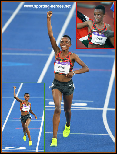 Beatrice CHEBET - Kenya - Medals at World Championships & Commonwealth Games.