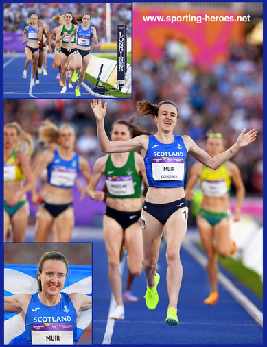 Laura MUIR - 1500m Gold at 2022 Commonwealth Games