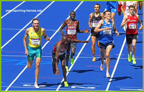 Ollie HOARE - Australia - 2022 Commonwealth 1500m Champion.