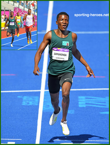 Muzala SAMUKONGA - Zambia - 2022 Commonwealth Games 400m champion.