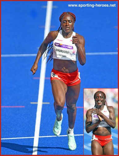 Victoria  OHURUOGU - Silver medal at 2022 Commonwealth Games